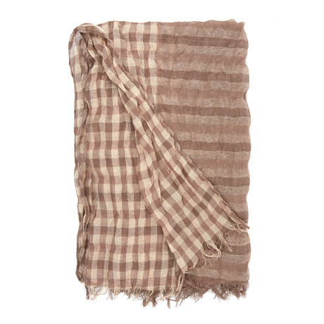 Check Us Out Scarf // Beige