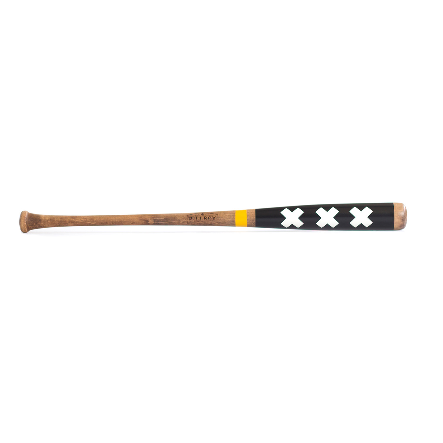 Three Strikes Bat Wall Hang Black Pillbox Co