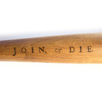 Join Or Die Bat + Wall Hang