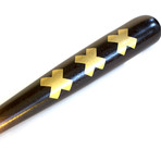 Three Strikes Bat + Wall Hang // Gold