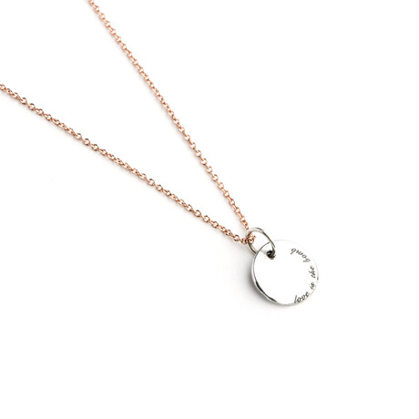 Love is the Bomb Jewelgram Necklace