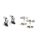 Story Bomb Cufflink (Sterling Silver)