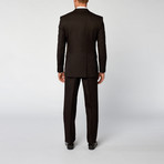 Modern Fit Shark Skin 3-Piece Suit // Black (US: 40S)