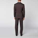 Modern Fit Shark Skin 3-Piece Suit // Charcoal (US: 36S)