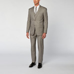 Modern Fit Shark Skin 3-Piece Suit // Gray (US: 48S)