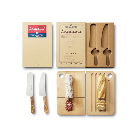 Bread + Salami Knives // Set of 2 (Natura)