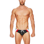 Playa Low-Rise Swim Brief // Black (S)