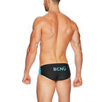 Playa Low-Rise Swim Brief // Black (S)