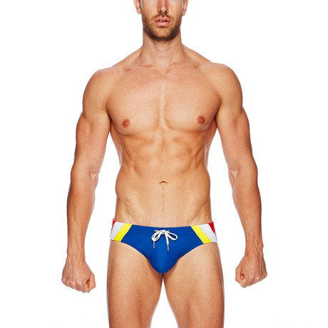 Playa Low-Rise Swim Brief // Yale Blue (S)