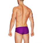 Obelisk Swim Brief // Purple (S)