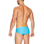 Obelisk Swim Brief // Aqua (S)
