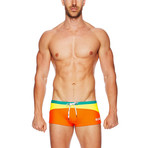 Marbella Sportive Swim Trunk // Orange (S)