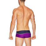 Ipanema Brazilian Sunga Brief // Purple (S)