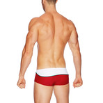 Ipanema Brazilian Sunga Brief // Scarlett (S)