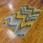 Barcelona Rug // Multi Zig Zag (5'L x 8'W)