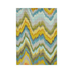 Barcelona Rug // Multi Zig Zag (5'L x 8'W)