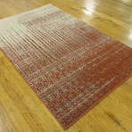 Del Mar Rug // Red (5'L x 8'W)