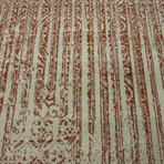 Del Mar Rug // Red (5'L x 8'W)