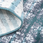 Biscayne Rug // Blue Stripes (3'L x 10'W)