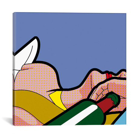 Sleeping Beauty (18"W x 18"H x 0.75"D)