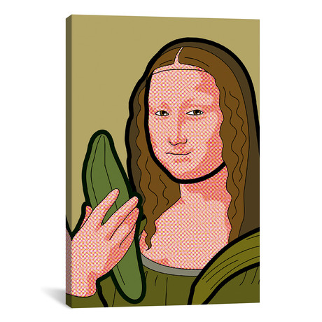 Mona Smile (18"W x 26"H x 0.75"D)