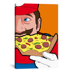 Mario Pizza // Gregoire 'Leon' Guillemin (26"W x 18"H x 0.75"D)