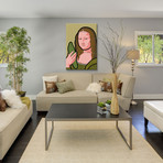 Mona Smile (18"W x 26"H x 0.75"D)