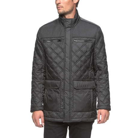 Fulton Lightweight Water Resistant Jacket // Black (S)