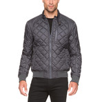 Delancey Quilted Jacket // Slate (S)