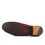 Union Square Suede Loafer // Red (US: 7)