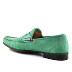 Union Square Suede Loafer // Green (US: 9.5)
