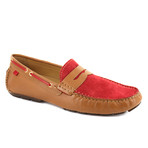 Marc Joseph // Union St. 2 Loafer // Tan + Red (US: 8)