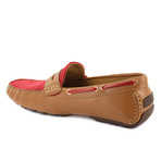 Marc Joseph // Union St. 2 Loafer // Tan + Red (US: 8)