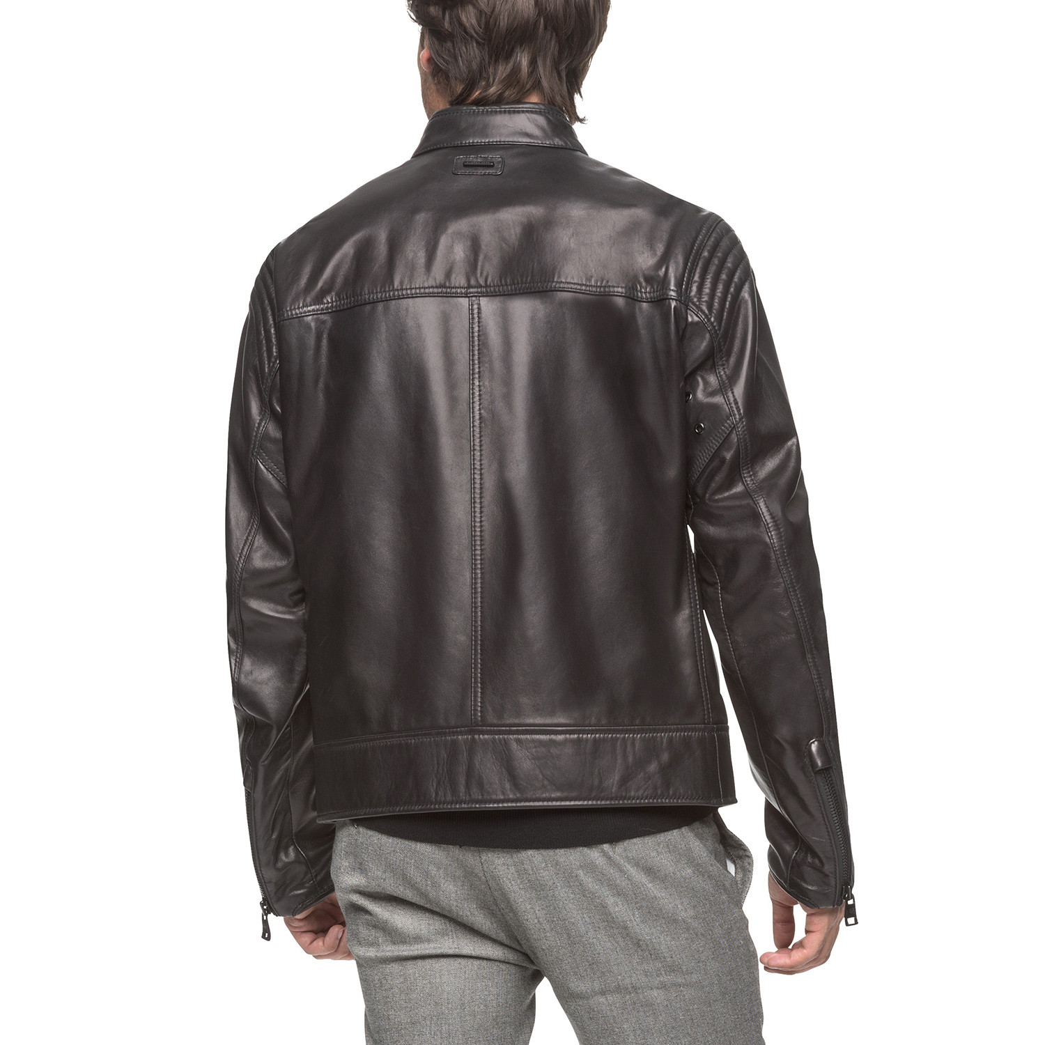 Windsor Leather Jacket // Black (S) - Andrew Marc - Touch of Modern