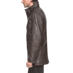 Tompkins Leather Jacket // Espresso (XL)