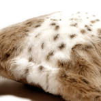 Lynx Plush Pillow (Cover + Insert)