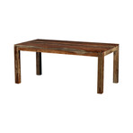 Romy Rectangular Table // Light Olive (71"L x 36"W x 30"H)