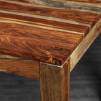 Romy Rectangular Table // Light Olive (71"L x 36"W x 30"H)