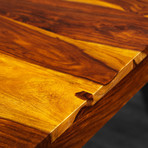 Romy Rectangular Table // Light Brown (71"L x 36"W x 30"H)