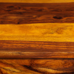 Romy Rectangular Table // Light Brown (71"L x 36"W x 30"H)