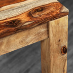 Romy Rectangular Table // Natural (71"L x 36"W x 30"H)