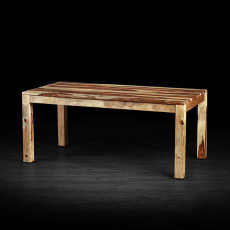 Romy Rectangular Table // Natural (71"L x 36"W x 30"H)