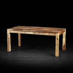 Romy Rectangular Table // Natural (71"L x 36"W x 30"H)