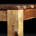 Romy Rectangular Table // Natural (71"L x 36"W x 30"H)