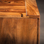 Large Andie 7 Drawers Rosewood Dresser // Light Brown