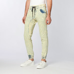 Dash Denim Collection Joggers // Ice Blue (M)