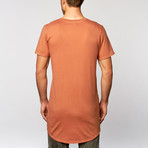 Peur Crewneck Tee // Rust (L)