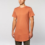 Peur Crewneck Tee // Rust (S)