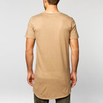 Peur Crewneck Tee // Khaki (S)