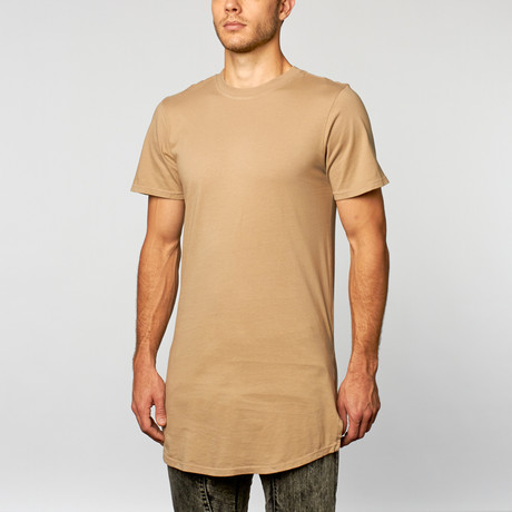 Peur Crewneck Tee // Khaki (S)